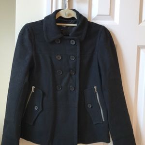 Cropped Pea Coat